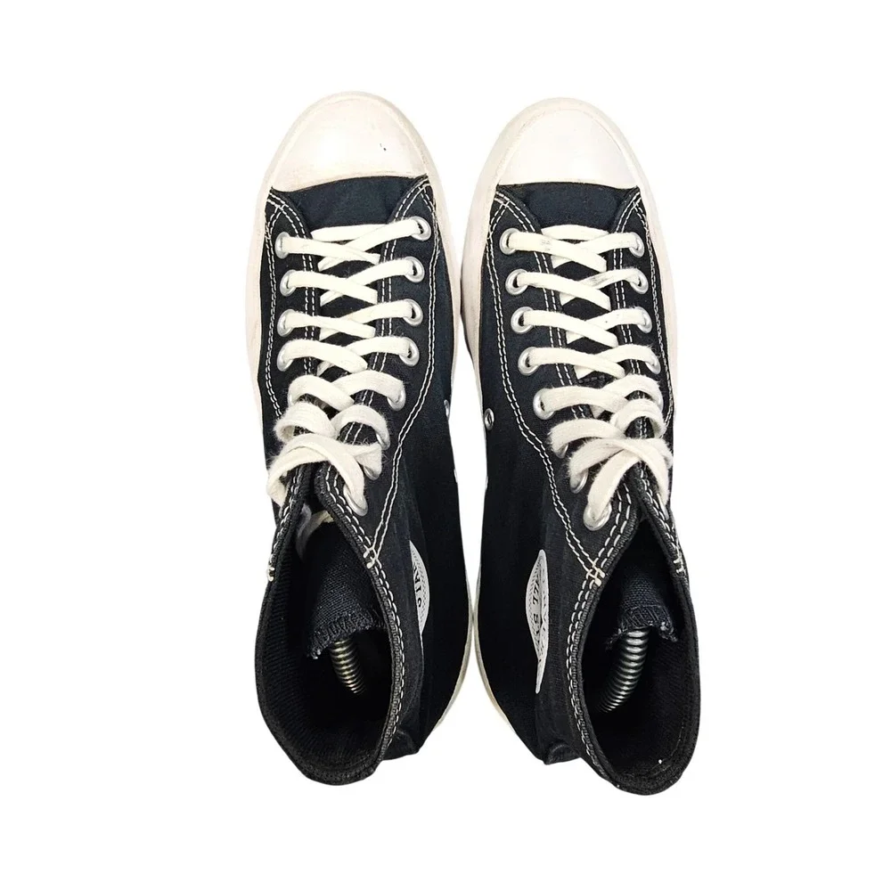 Converse Chuck Taylor All Star Lugged High Top Black Womens Size 9 Shoes 565901C - Picture 4 of 9